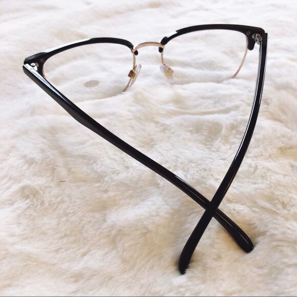 Sara Black Reader Blue Light Computer Glasses - Picture 9 of 11